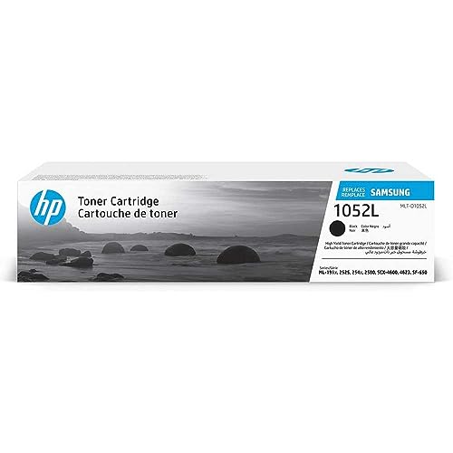 HP MLT-D1052L/ELS (SU758A) Original Toner Schwarz (Hohe Reichweite, Kompatibel mit: ML-1910, 1915, 2525, 2580N, 2525W / ML-2540, 2545, 2541, 2645 / SF-650, 650P / SCX-4600, 4623F, 4623FN, 4623FW) von HP