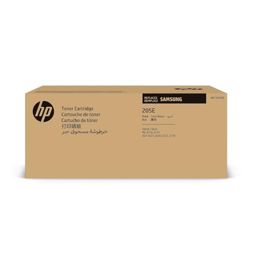 HP MLT-D205E (SU951A) Original Toner Schwarz (Kompatibel mit: ML-3310D, 3310ND / ML-3710D, 3710ND, 3710DW / SCX-4833FD, 4833FR, 4835FD, 4835FR(US) / SCX-5637FR, 5737FW, 5639FR, 5739FW(US)) von HP