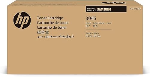 HP MLT-D304S (SV043A) Original Toner Schwarz (Kompatibel mit: ProXpress M4530, M4583) von HP