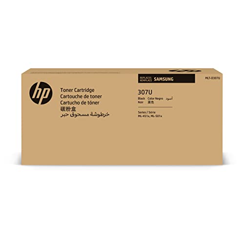 HP MLT-D307U (SV081A) Original Toner Schwarz (Kompatibel mit: ML-5510N, 5510ND, 6510ND) von HP