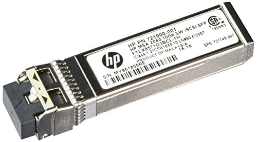HP MSA 2040 10 GB Kurzwelliger iSCSI SFP+ Transceiver C8R25A, 4 Stück von HP