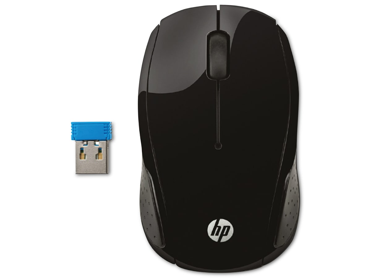 HP Maus 200, Wireless, schwarz von HP