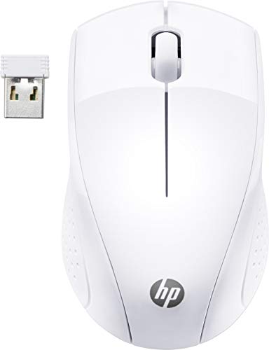 HP Maus 220 (kabellos, Links- und Rechtshänder) weiß von HP