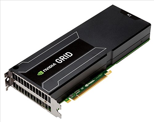 HP NVIDIA Grid K2 Reverse Air Flow Dual GPU PCIe Graphics Accelerator Grafikkarte (800g, 38 x 267 x 112 mm, CUDA-Kerne) von HP