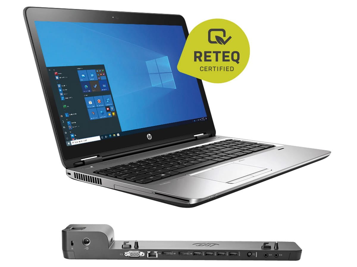 HP Notebook Probook 650 G3, 39,62 cm (15,6"), Intel i5, 16GB, 512GB, Win10Pro, Refurbished von HP