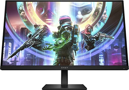 HP OMEN 27s Gaming Monitor - 27 Zoll Bildschirm, FHD Display, 240Hz, AMD FreeSync Premium, 1 ms Reaktionszeit, 2x HDMI 2.0, Display Port 1.4, 2x USB-A, USB-B, Audioausgang, RGB Beleuchtung, schwarz HP OMEN 27s Gaming Monitor - 27 Zoll Bildschirm, FHD Display, 240Hz, AMD FreeSync Premium, 1 ms Reaktionszeit, 2x HDMI 2.0, Display Port 1.4, 2x USB-A, USB-B, Audioausgang, RGB Beleuchtung, schwarz von HP