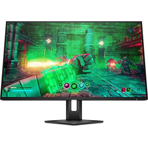 HP OMEN 27u 4K Gaming Monitor für PC und Konsolen, 27 Zoll Bildschirm, 2160p IPS Oxid UHD Display, 144Hz mit 1ms Reaktionszeit, HDMI 2.1, Eyesafe & Farbgenau, VESA HDR 400, aRGB Beleuchtung, schwarz von HP