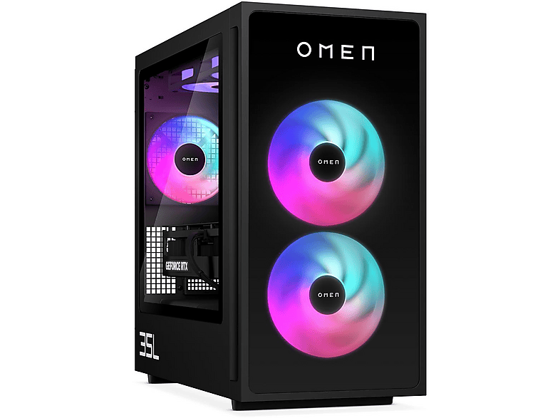 HP OMEN 35L GT16-0379ng PC, Gaming PC mit Intel® Core™ i7 i7-14700F Prozessor, 32 GB RAM, 1 TB SSD GeForce RTX™ 5070, Windows 11 Home von HP