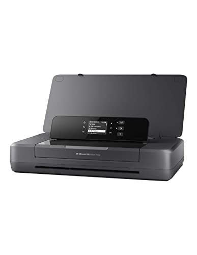 HP OfficeJet 200 Mobiler Tintenstrahldrucker (A4, Drucker, WLAN, HP ePrint, Airprint, USB, 4800 x 1200 dpi) schwarz von HP