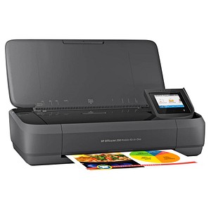 HP OfficeJet 250 Mobile All-in-One 3 in 1 Tintenstrahl-Multifunktionsdrucker schwarz von HP