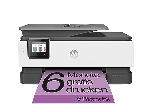 HP OfficeJet Pro 8022e Multifunktionsdrucker, 6 Monate gratis drucken mit HP Instant Ink inklusive, HP+, Drucker, Scanner, Kopierer, Fax, WLAN, LAN, Duplex, HP ePrint, Airprint, Basalt von HP