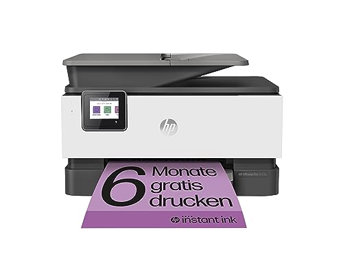 HP OfficeJet Pro 9012e Multifunktionsdrucker, 6 Monate gratis drucken mit HP Instant Ink inklusive, HP+, Drucker, Scanner, Kopierer, Fax, WLAN, LAN, Duplex, HP ePrint, Airprint, Basalt von HP