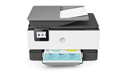 HP OfficeJet Pro 9012e Multifunktionsdrucker ( , A4, Drucker, Scanner, Kopierer, Fax, WLAN, LAN, Duplex, HP ePrint, Airprint, mit 2 Probemonaten HP Instant Ink Inklusive) Basalt,512 MB von HP