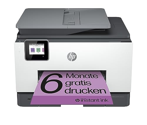 HP OfficeJet Pro 9022e Multifunktionsdrucker, 6 Monate gratis drucken mit HP Instant Ink inklusive, HP+, Drucker, Scanner, Kopierer, Fax, WLAN, LAN, Duplex, HP ePrint, Airprint, Basalt von HP