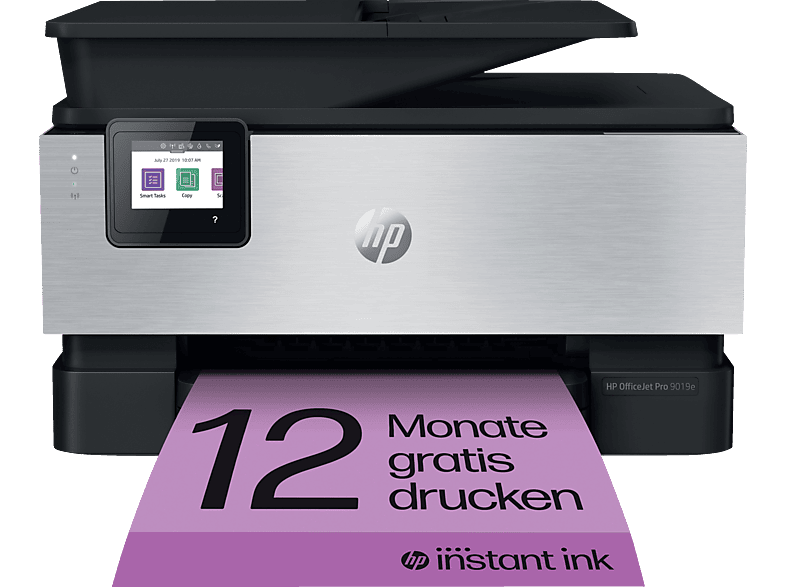 HP Officejet Pro 9019e (Instant Ink) Thermal Inkjet Multifunktionsdrucker WLAN Netzwerkfähig von HP