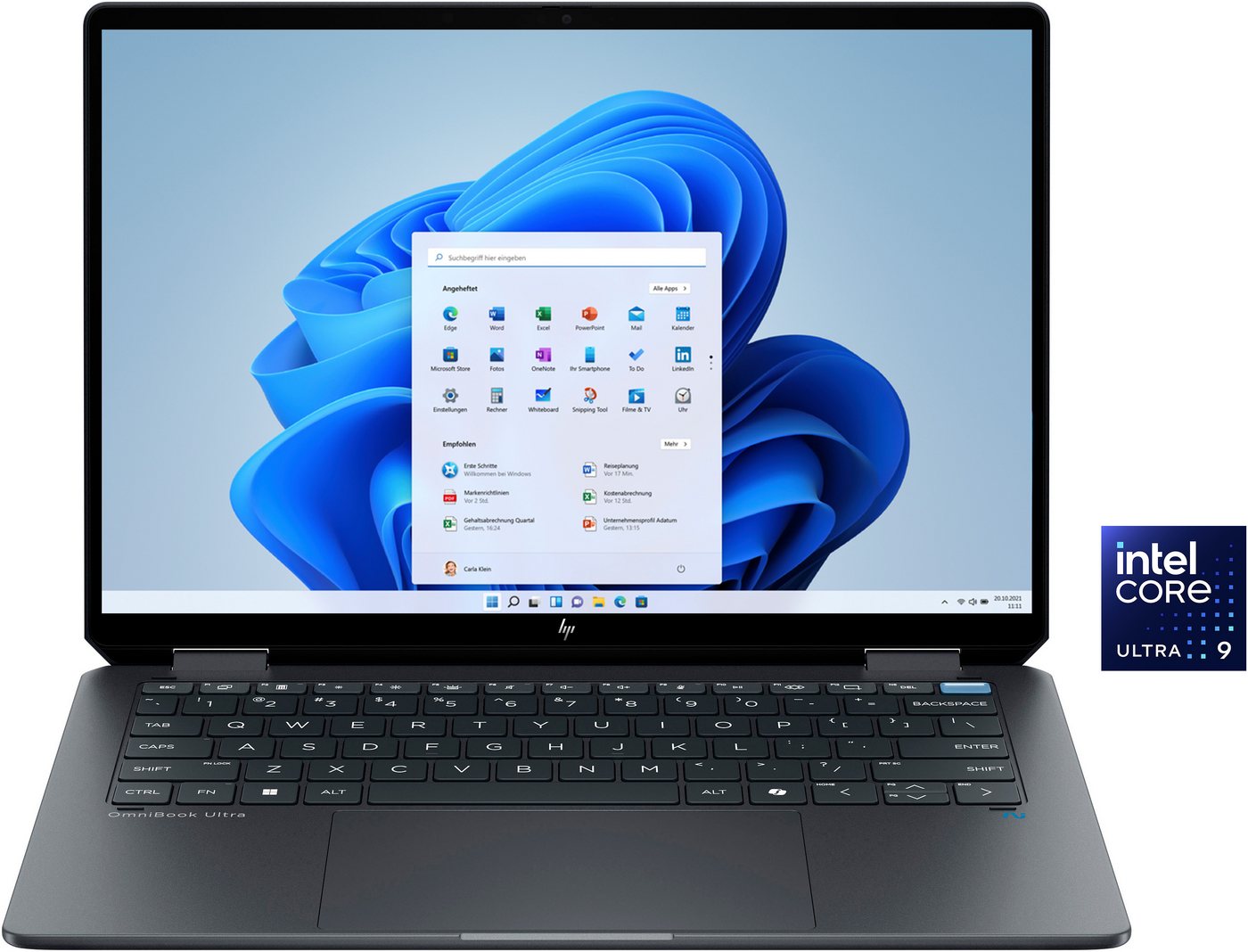 HP OmniBook Ultra Flip 14-fh0091ng Convertible Notebook (35,6 cm/14 Zoll, Intel Core Ultra 9 288V, ARC, 1000 GB SSD) von HP
