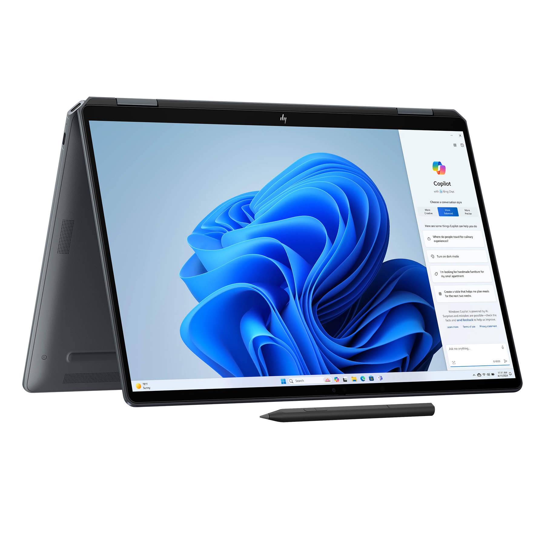 HP OmniBook Ultra Flip 14-fh0199ng inkl. HDMI Adapter & Pen 14" 2.8k OLED Touch 120Hz, Intel Core Ultra 9 288V, 32GB RAM, 2TB SSD, Windows 11 Pro HP OmniBook Ultra Flip 14-fh0199ng inkl. HDMI Adapter & Pen 14" 2.8k OLED Touch 120Hz, Intel Core Ultra 9 288V, 32GB RAM, 2TB SSD, Windows 11 Pro von HP