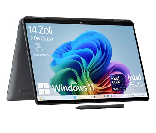 HP OmniBook Ultra Flip, Convertible Copilot+ PC, 14 Zoll 2,8K OLED Touchscreen 300 Nits, Intel Core Ultra 7 258V, 32 GB RAM, 2TB SSD, Intel Arc Graphics, QWERTZ, Windows 11 Home, Eclipse Gray HP OmniBook Ultra Flip, Convertible Copilot+ PC, 14 Zoll 2,8K OLED Touchscreen 300 Nits, Intel Core Ultra 7 258V, 32 GB RAM, 2TB SSD, Intel Arc Graphics, QWERTZ, Windows 11 Home, Eclipse Gray von HP