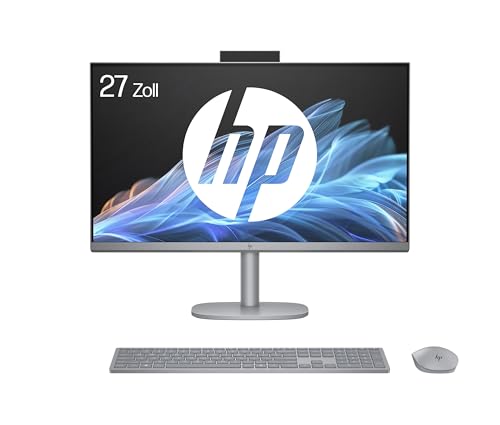 HP OmniStudio X 27-cs0253ng All-in-One KI PC, 27 Zoll Entspiegeltes FHD-Display, Intel Core Ultra 5 125H, 16 GB DDR5-SDRAM, 512GB SSD, Intel Arc Graphics, Windows 11 Home, QWERTZ Tastatur, Silber HP OmniStudio X 27-cs0253ng All-in-One KI PC, 27 Zoll Entspiegeltes FHD-Display, Intel Core Ultra 5 125H, 16 GB DDR5-SDRAM, 512GB SSD, Intel Arc Graphics, Windows 11 Home, QWERTZ Tastatur, Silber von HP