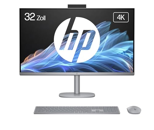 HP OmniStudio X 32-c1275ng All-in-One KI PC, 31.5 Zoll Entspiegeltes UHD-4K-Display, Intel Core Ultra 7 258V, 32 GB LPDDR5x-SDRAM, 1 TB SSD, Intel Arc Graphics, Windows 11 Home, Silber HP OmniStudio X 32-c1275ng All-in-One KI PC, 31.5 Zoll Entspiegeltes UHD-4K-Display, Intel Core Ultra 7 258V, 32 GB LPDDR5x-SDRAM, 1 TB SSD, Intel Arc Graphics, Windows 11 Home, Silber von HP