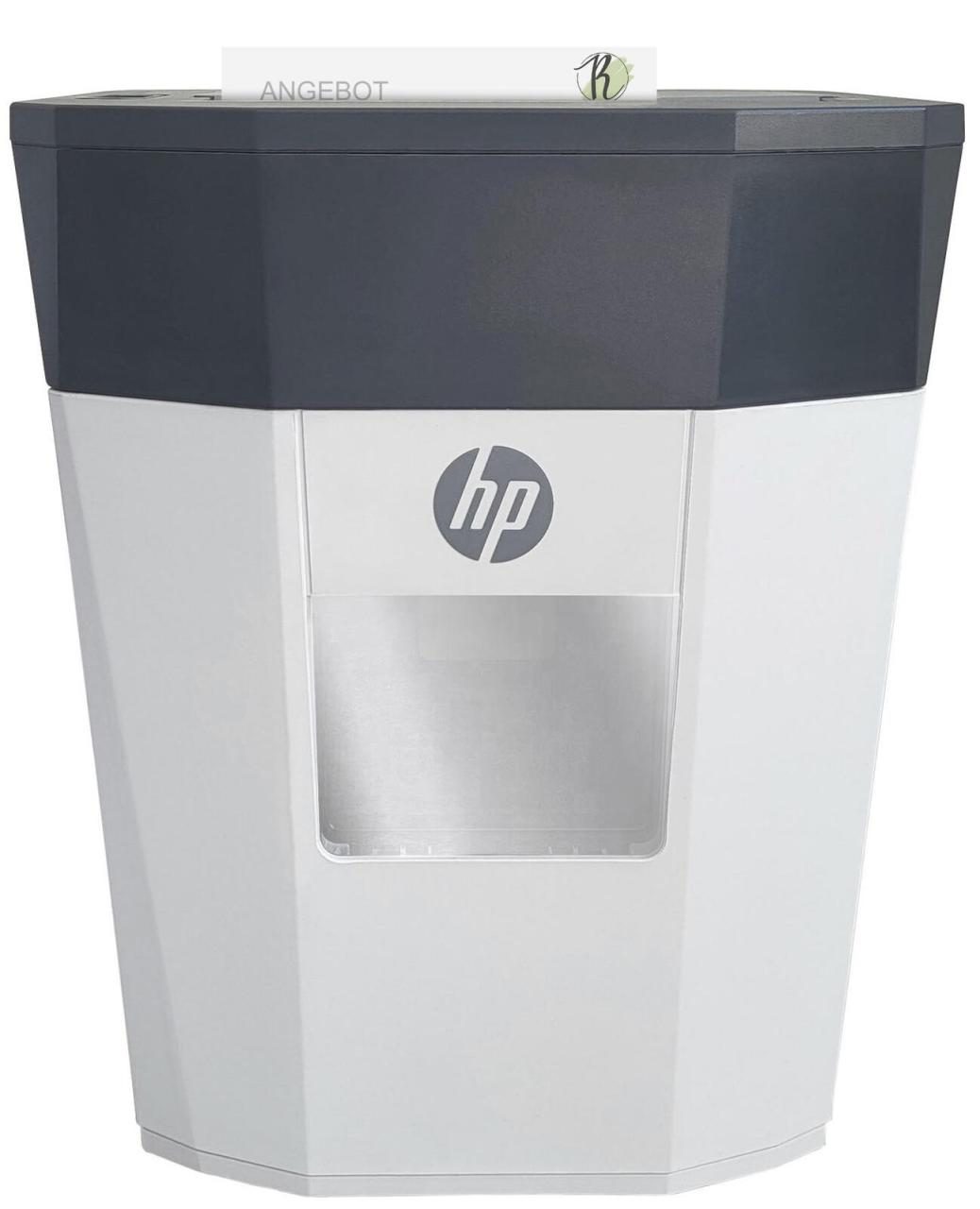 HP OneShred Auto 80CC Aktenvernichter mit Partikelschnitt bis 80 Blatt weiß HP OneShred Auto 80CC Aktenvernichter mit Partikelschnitt bis 80 Blatt weiß von HP Inc.
