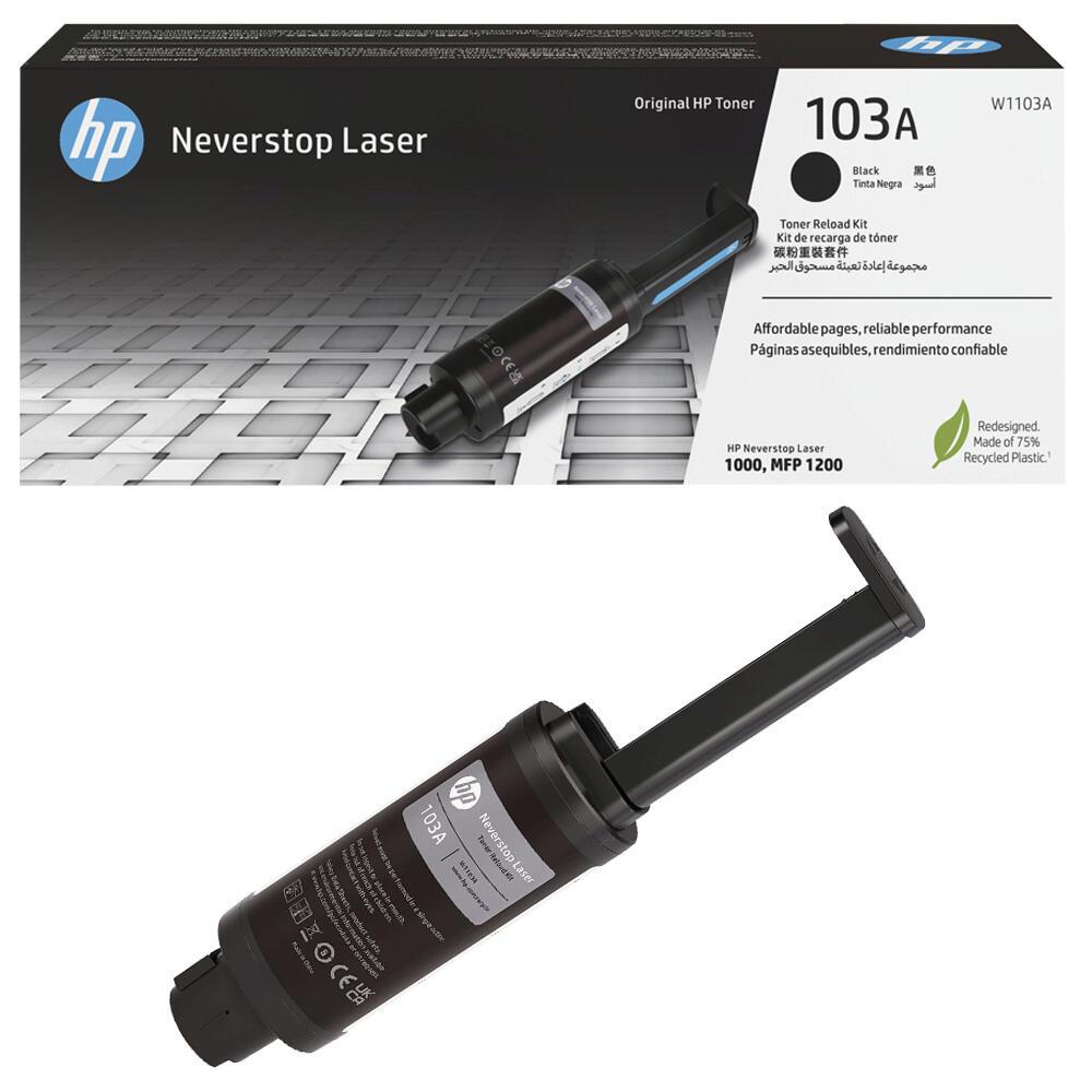 HP Original Toner 103A (W1103A) BK Schwarz von HP Inc.