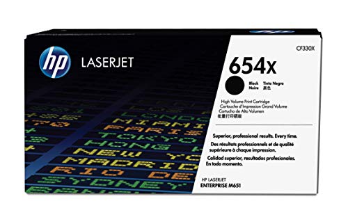 HP Original Toner 654X, 654XBK, 654XBLACK, NO654X, NO654XBK, NO654XBLACK CF 330 X CF330X - Premium Drucker-Kartusche - Schwarz - 20500 Seiten HP Original Toner 654X, 654XBK, 654XBLACK, NO654X, NO654XBK, NO654XBLACK CF 330 X CF330X - Premium Drucker-Kartusche - Schwarz - 20500 Seiten von HP