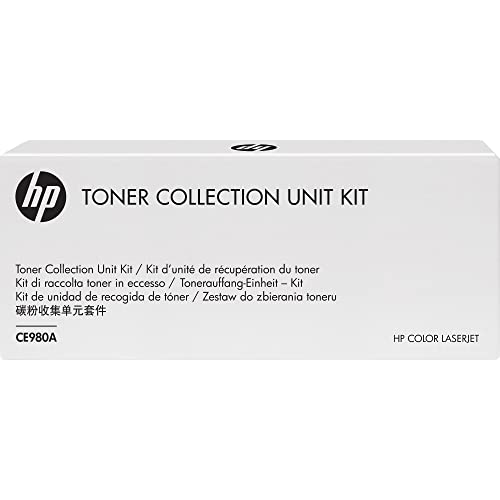 HP Original Tonerauffangeinheit, Resttonerbehälter (CE980A) passend für HP Color LaserJet Enterprise CP5520 Druckerserie, 150.000 Seiten, Keine Farbe von HP