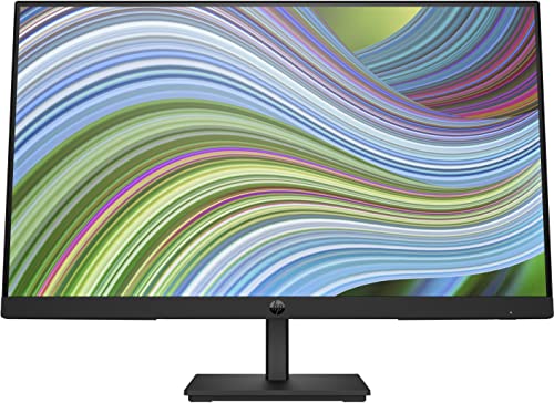 HP P24 G5 Monitor|60,45cm 23,8 Zoll|IPS|FHD|1920x1080|16:9|1000:1|250cd/m2|5ms|DP, HDMI, VGA|Schwarz von HP