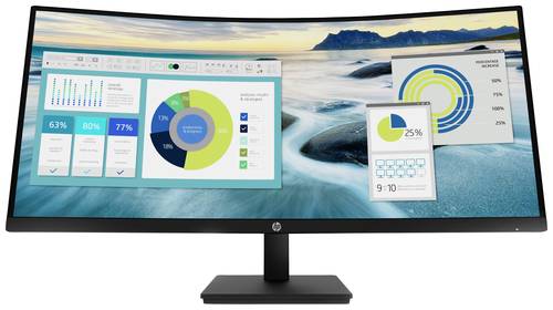 HP P34hc G4 LED-Monitor EEK G (A - G) 86.4cm (34 Zoll) 3440 x 1440 Pixel 21:9 5 ms USB-C®, USB 3.2 von HP