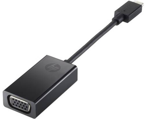 HP P7Z54AA#ABB Adapter [1x USB-C® Stecker - 1x VGA-Buchse] Schwarz von HP