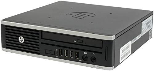 HP PC 8300 USDT Intel CORE I5 3470S 2,90 GHz/8 GB/120 GB SSD/DVD/Win 10 PRO WiFi USB (überholt) von HP