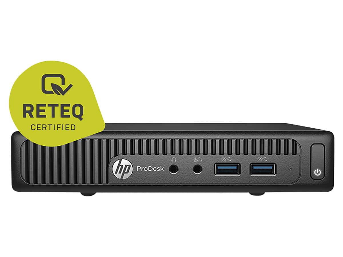 HP PC Prodesk 400 G2 DM Micro, i3, 8GB, 256GB, Win10H, refurbished HP PC Prodesk 400 G2 DM Micro, i3, 8GB, 256GB, Win10H, refurbished von HP