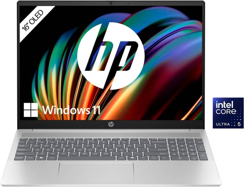 HP Pavilion 16-af0256ng Notebook (40,6 cm/16 Zoll, Intel Core Ultra 5 125U, Intel Graphics, 512 GB SSD) von HP