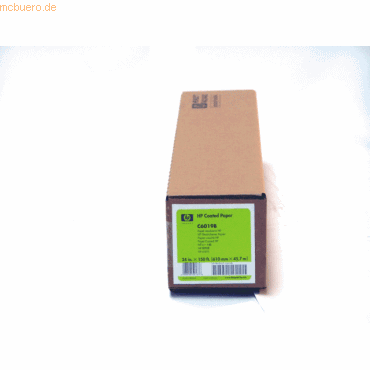 HP Plotterpapier HP C6019B HP Plotterpapier HP C6019B von HP