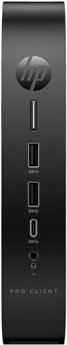 HP Inc HP Pro t550 - Thin Client - USFF - 1 x Celeron J6412 / 2 GHz - RAM 4 GB - Flash 32 GB - eMMC - UHD Graphics - GigE - Igel OS - Monitor: Keine - Tastatur: Deutsche Marke HP Inc HP Pro t550 - Thin Client - USFF - 1 x Celeron J6412 / 2 GHz - RAM 4 GB - Flash 32 GB - eMMC - UHD Graphics - GigE - Igel OS - Monitor: Keine - Tastatur: Deutsche Marke von HP Inc