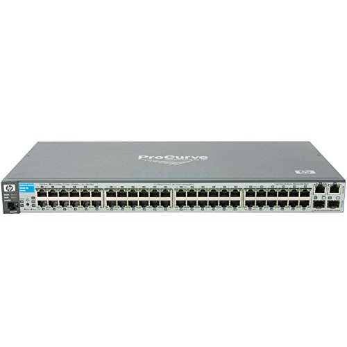 HP ProCurve Switch 2510-48 (J9020A#ABB) Switch Fast/Giga 48 x RJ45 10/100 + 2 x RJ45 10/100 / 1000 + 2 x MiniGBIC 19 von HP