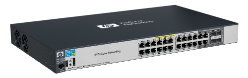 HP ProCurve Switch 2810-24G Switch Giga 20 x RJ45 10/100 / 1000 + 4 x RJ45 10/100 / 1000 / MiniGBIC 19 von HP
