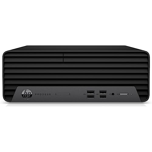 HP ProDesk 400 G7 SFF PC Desktop Intel i5-10400F RAM 16GB DDR4 SSD 512GB Grafikkarte AMD Radeon R7 430 2GB GDDR5 Windows 11 Office 2021 (Generalüberholt) von HP