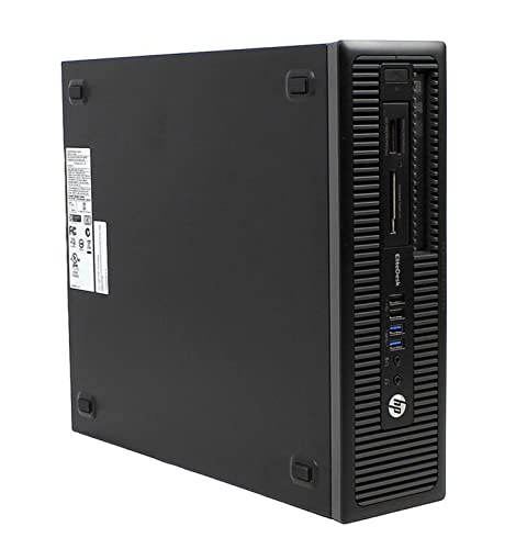HP ProDesk 600 G1 SFF Slim Business Desktop-Computer, Intel i5-4570 bis zu 3,60 GHz, 8 GB RAM, 500 GB HDD, DVD, USB 3.0, Windows 10 Pro 64 Bit (Generalüberholt) (8 GB RAM | 500 GB HDD) (Generalüberholt) von HP