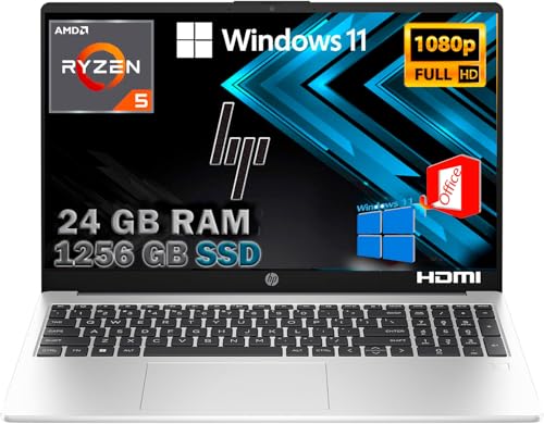HP Probook 455 G10 Notebook Silver, RAM 24 GB, SSD 1256 GB, FullHD Display 15,6 Zoll, Cpu Amd Ryzen 5 7530U 4,6 GHz, Fingerprint, Win11 Pro, Office Pro 2021 HP Probook 455 G10 Notebook Silver, RAM 24 GB, SSD 1256 GB, FullHD Display 15,6 Zoll, Cpu Amd Ryzen 5 7530U 4,6 GHz, Fingerprint, Win11 Pro, Office Pro 2021 von HP