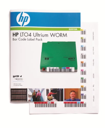 HP Q2010A LTO Ultrium WORM bar code labels 100er-Pack HP Q2010A LTO Ultrium WORM bar code labels 100er-Pack von Hewlett-Packard