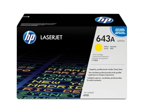 HP Q5952A - 643A Yellow Laser Toner 4700 4730 MFP Series HP Q5952A - 643A Yellow Laser Toner 4700 4730 MFP Series von HP