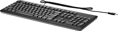 HP QY776AA#ABD Tastatur (USB) schwarz von HP