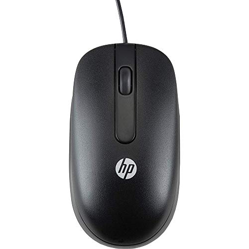 HP QY777AT Maus (800dpi, USB) schwarz von HP