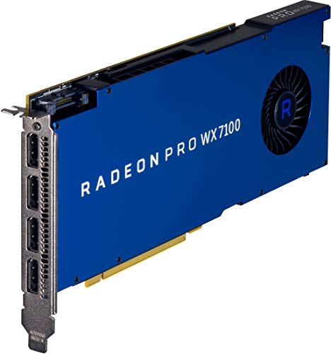HP Radeon Pro WX 7100 Grafikkarte (8 GB, 4XDP) von HP
