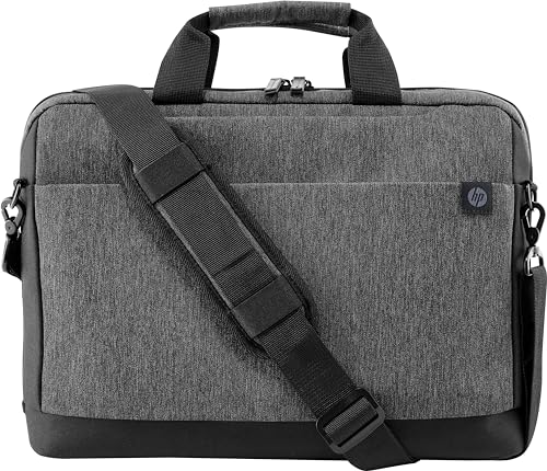 HP Renew Laptoptasche | 15 Zoll | Reisetasche | Kofferhalterung | Organizer-Fächer | Dunkelgrau | aus Ocean Bound Plastic (OBP) von HP