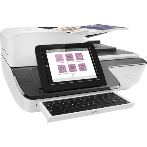 HP ScanJet Enterprise Flow N9120 fn2 (Scanner, Flachbett, 200-Blatt ADF, LAN, USB) von HP