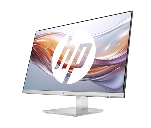 HP Series 5 524sh FHD IPS Monitor | 60,5 cm (23,8 Zoll) | 100Hz | 1920x1080 Pixel (16:9) | 1500:1 Kontrast | 99% sRGB | HDMI 1.4 | VGA | Höhen- & Neigungsverstellung | Nachhaltig produziert | Schwarz von HP