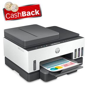 HP Smart Tank 7305 3 in 1 Tintenstrahl-Multifunktionsdrucker grau, HP Instant Ink-fähig von HP